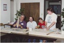 Pp2011 #71 Print 5 Janesville, Wi Major Ron Groton And Men Making Crafts Fr